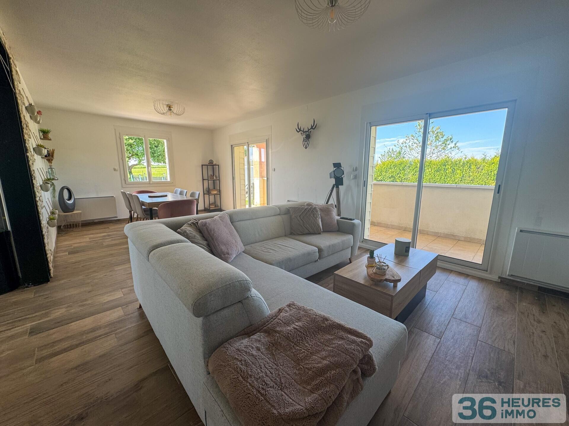 Maison 100 % rénovée – Grand jardin au calme – dépendance idéale pour vos projets