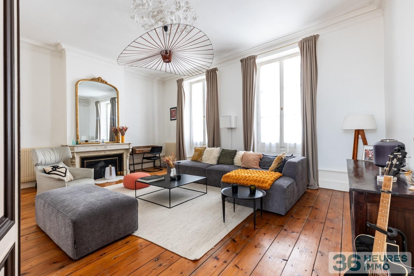 Bel Appartement T5 rénové -Place du Palais 