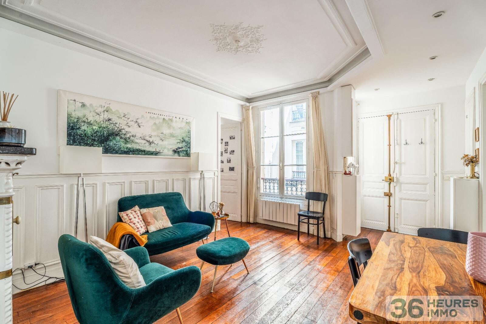 PARIS 7EME RUE CLERC DEUX CHAMBRES 