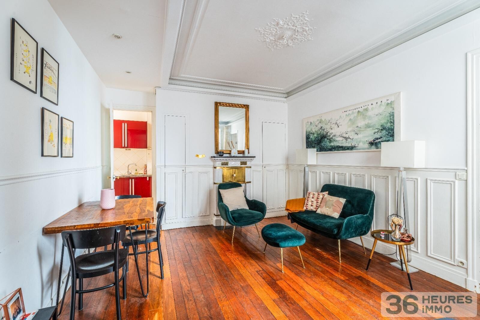 PARIS 7EME RUE CLERC DEUX CHAMBRES 