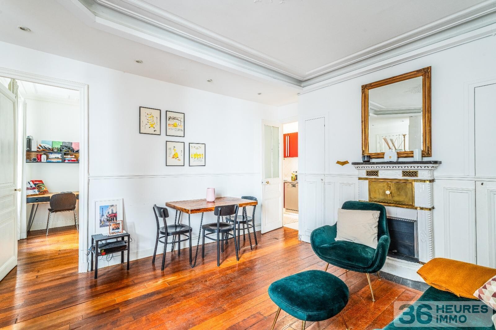 PARIS 7EME RUE CLERC DEUX CHAMBRES 