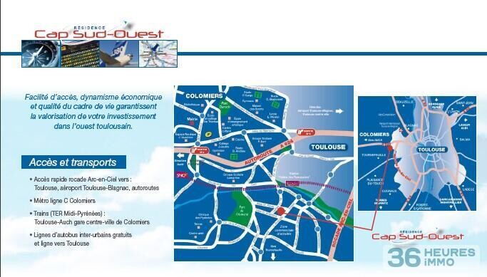 Investissement Clé en Main à Colomiers : T2 Loué, Rentabilité Immédiate dans un quartier recherché.