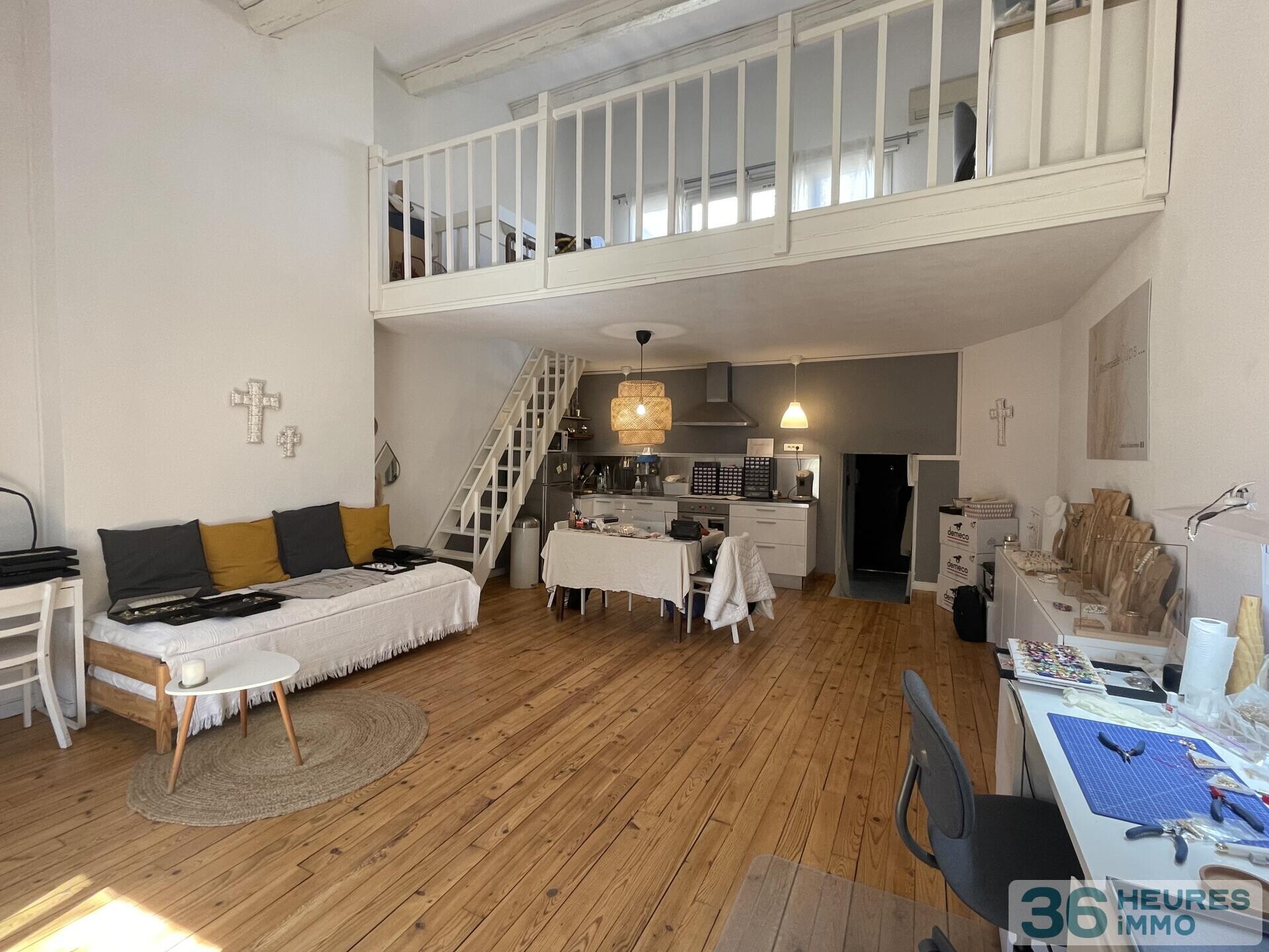 APPARTEMENT DUPLEX TYPE LOFT DE 62 M2