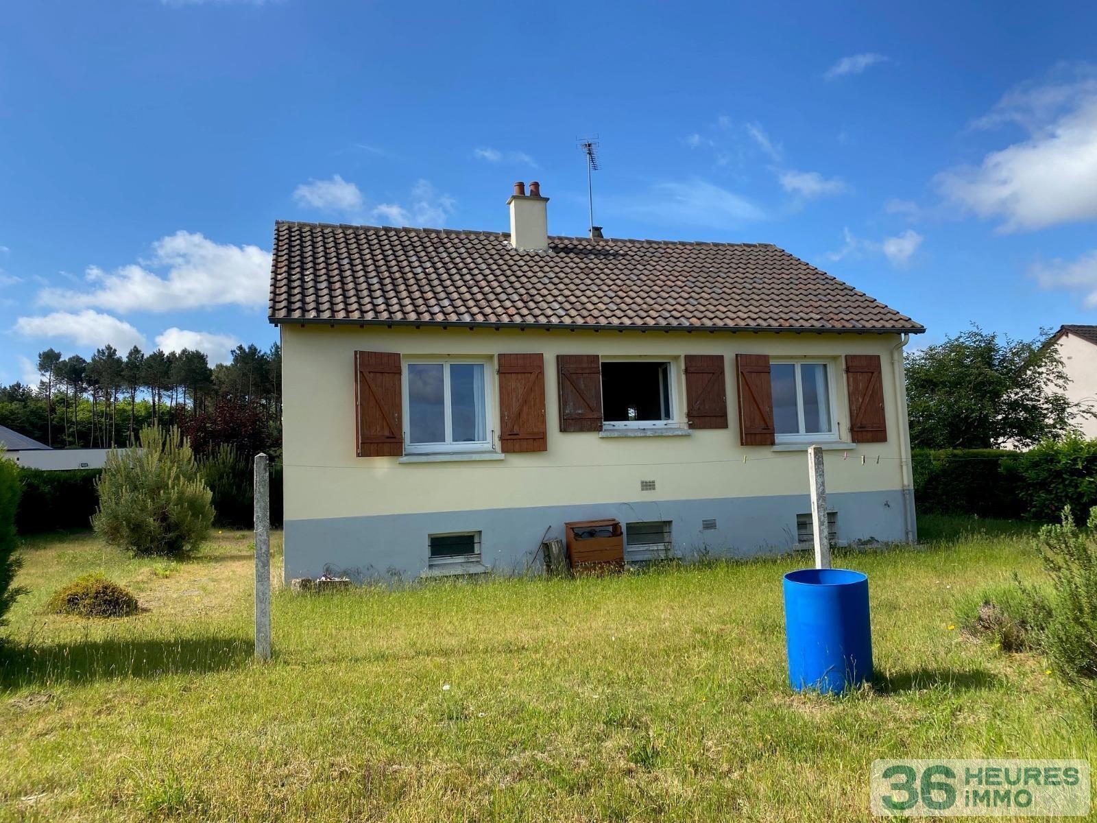 Pavillon sur sous-sol