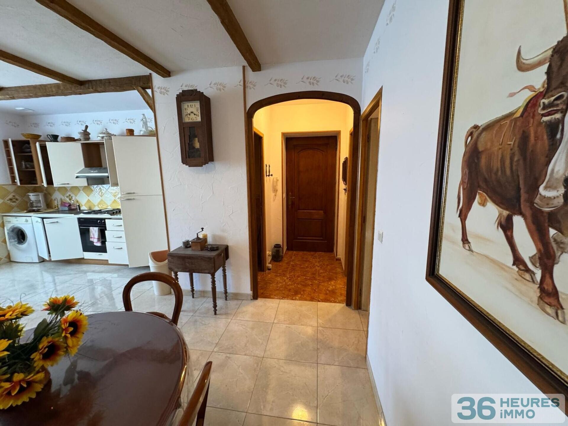 Appartement à vendre avec petite terrasse de 5m² , VENTE INTERACTIVE