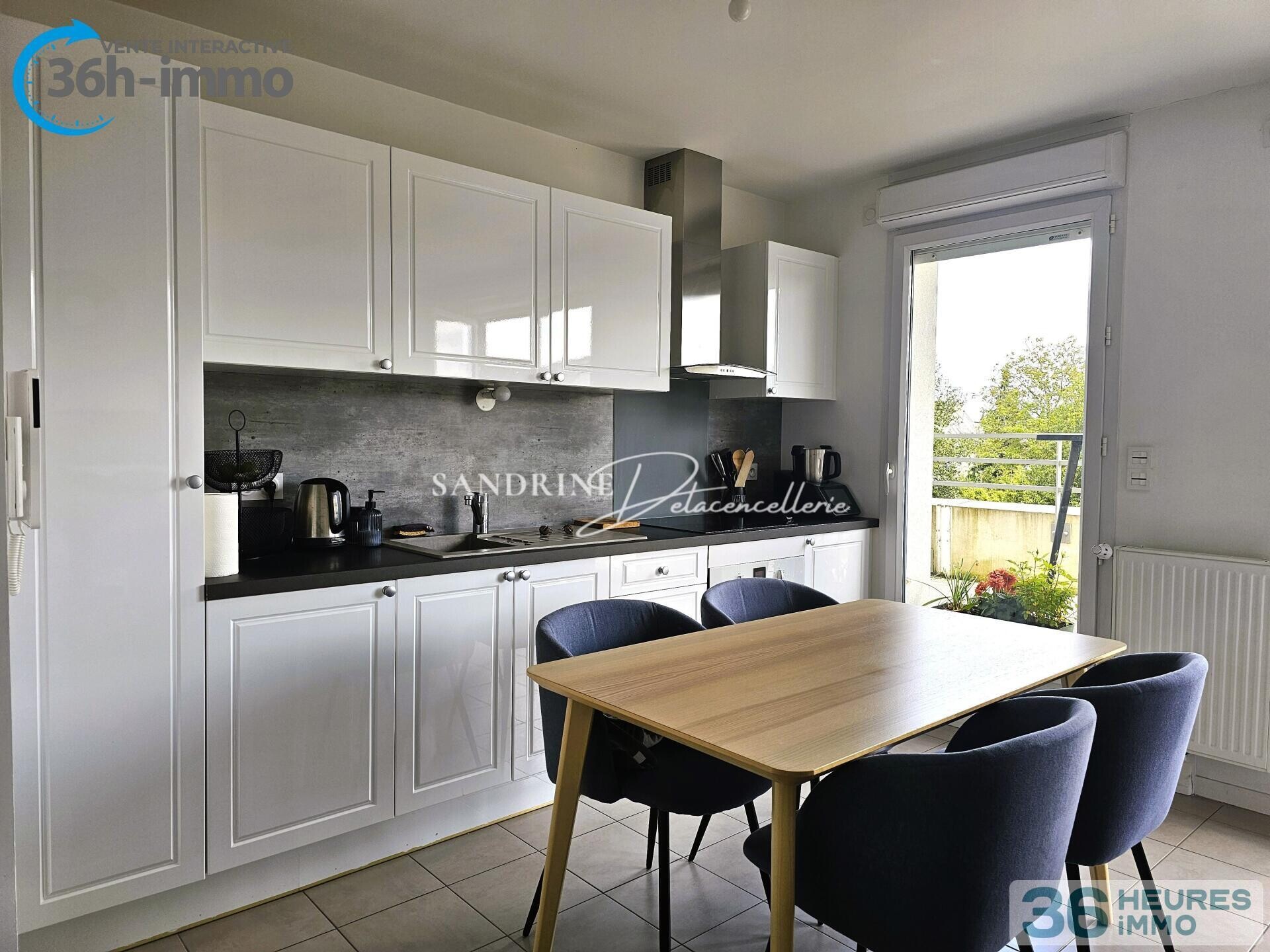 Appartement T2 avec terrasse – Secteur recherché, proche centre-ville de Vannes. 