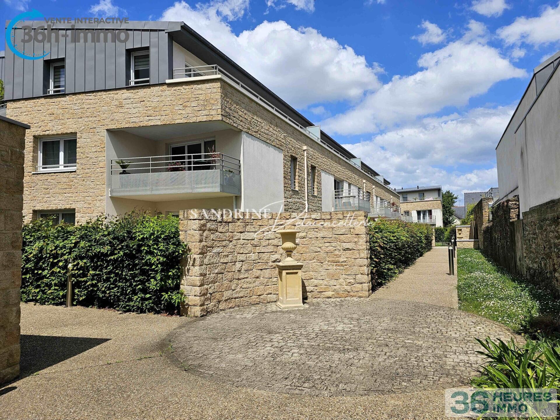 Appartement T2 avec terrasse – Secteur recherché, proche centre-ville de Vannes. 