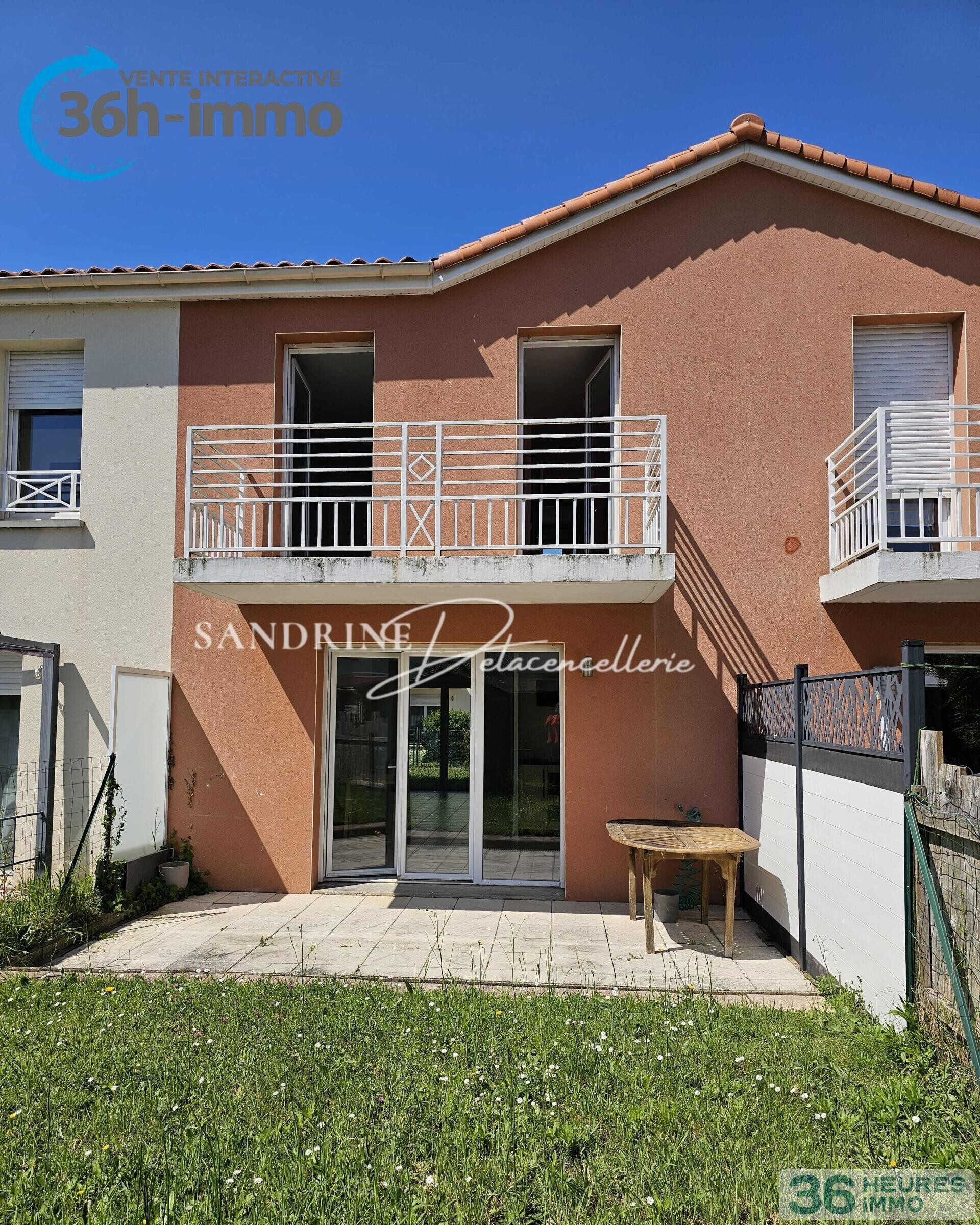 Maison de ville 77 m² - 4 pièces - 3 chambres