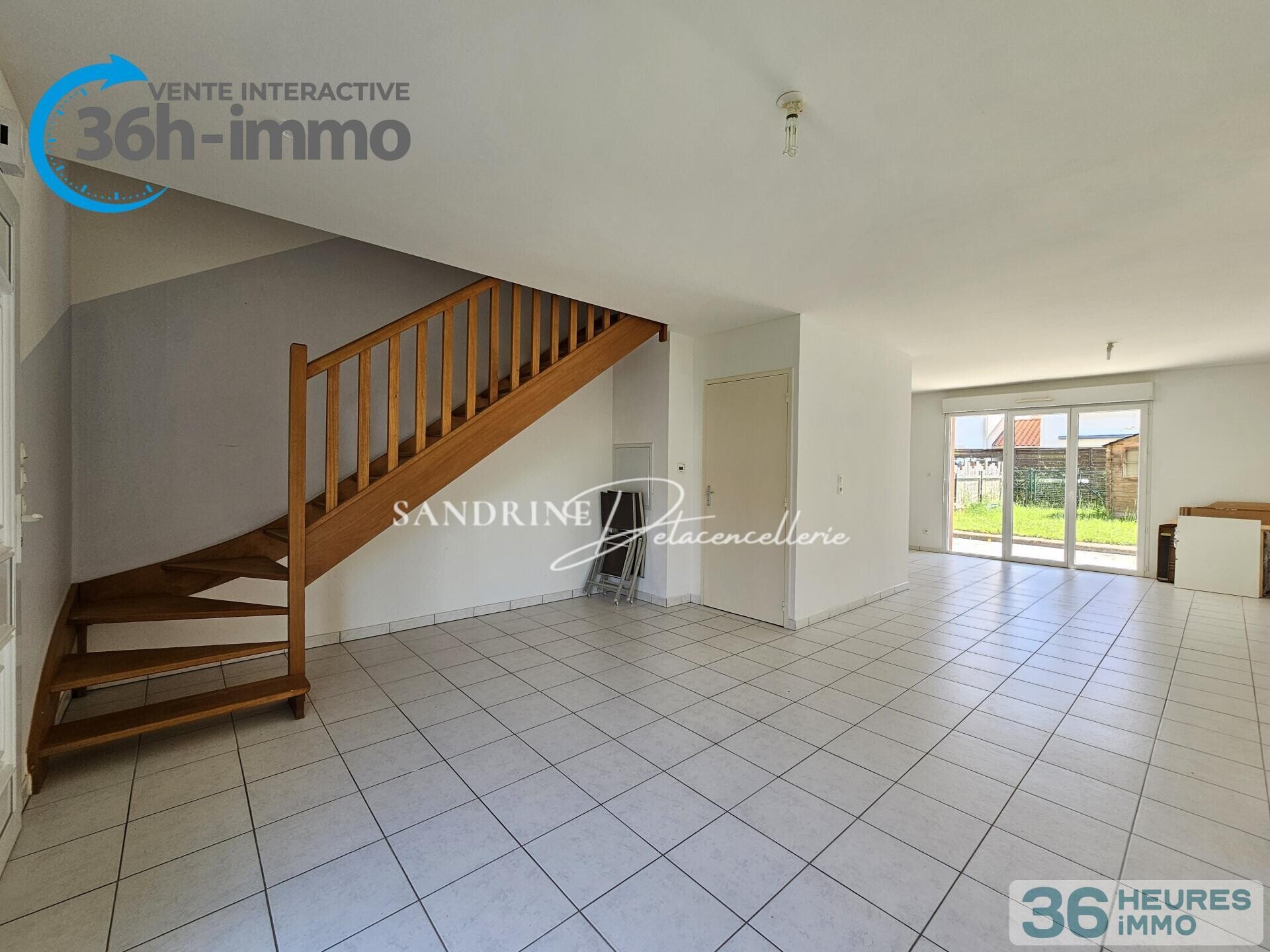 Maison de ville 77 m² - 4 pièces - 3 chambres