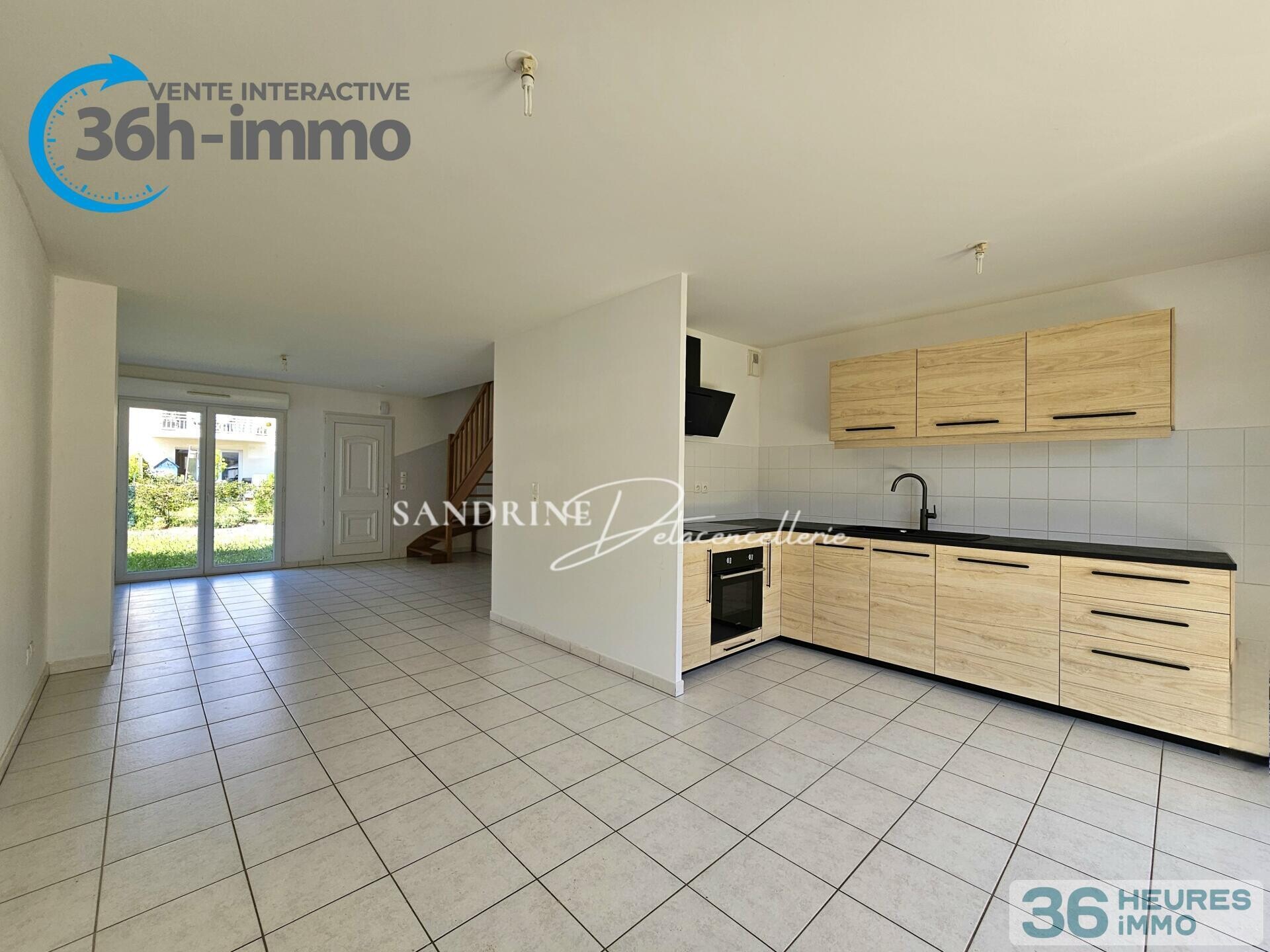 Maison de ville 77 m² - 4 pièces - 3 chambres