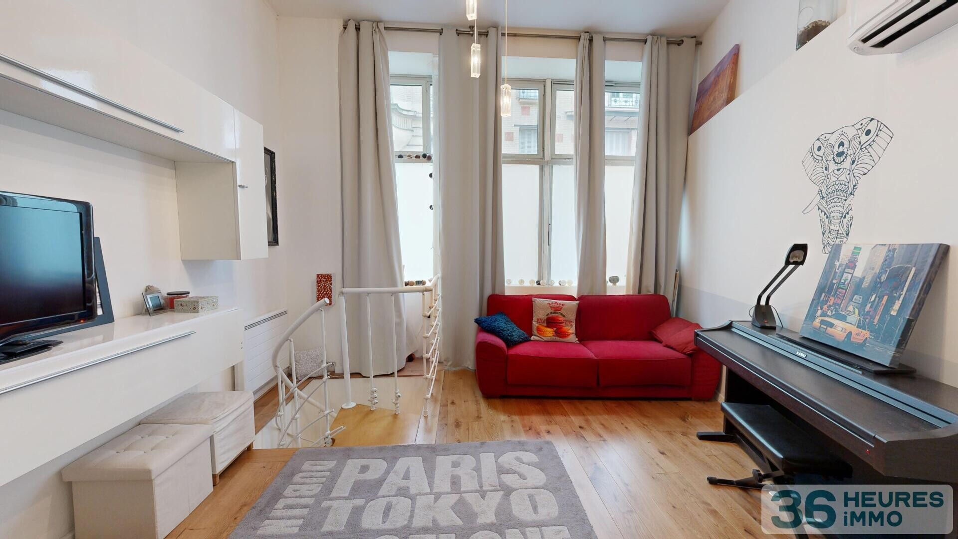 Loft atypique 40m² avec belle hauteur sous plafond - Paris 15