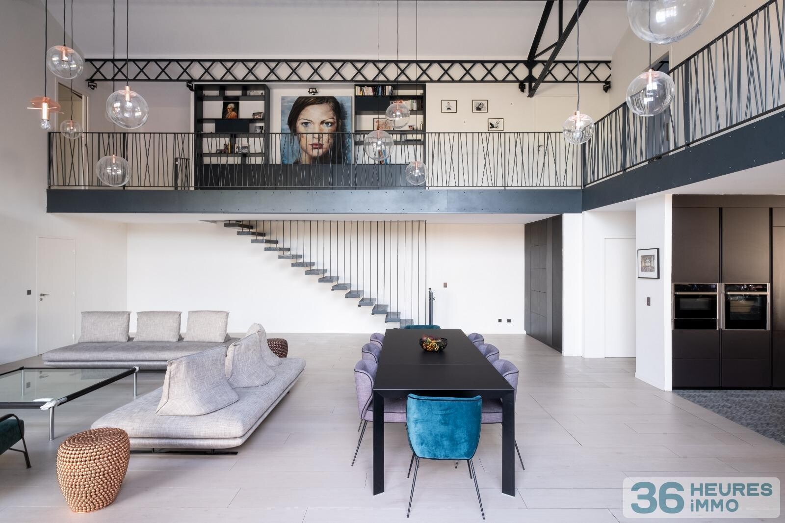 Maison-Loft contemporaine avec prestations haut de gamme Piscine chauffée et jardin 