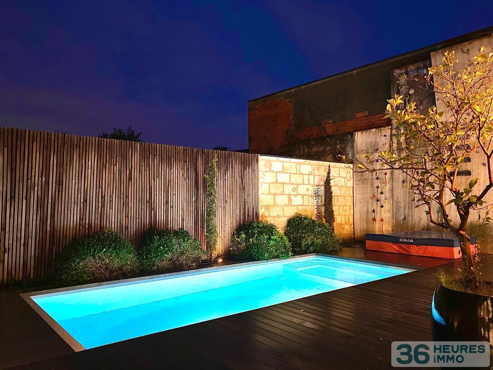 Maison-Loft contemporaine avec prestations haut de gamme Piscine chauffée et jardin 