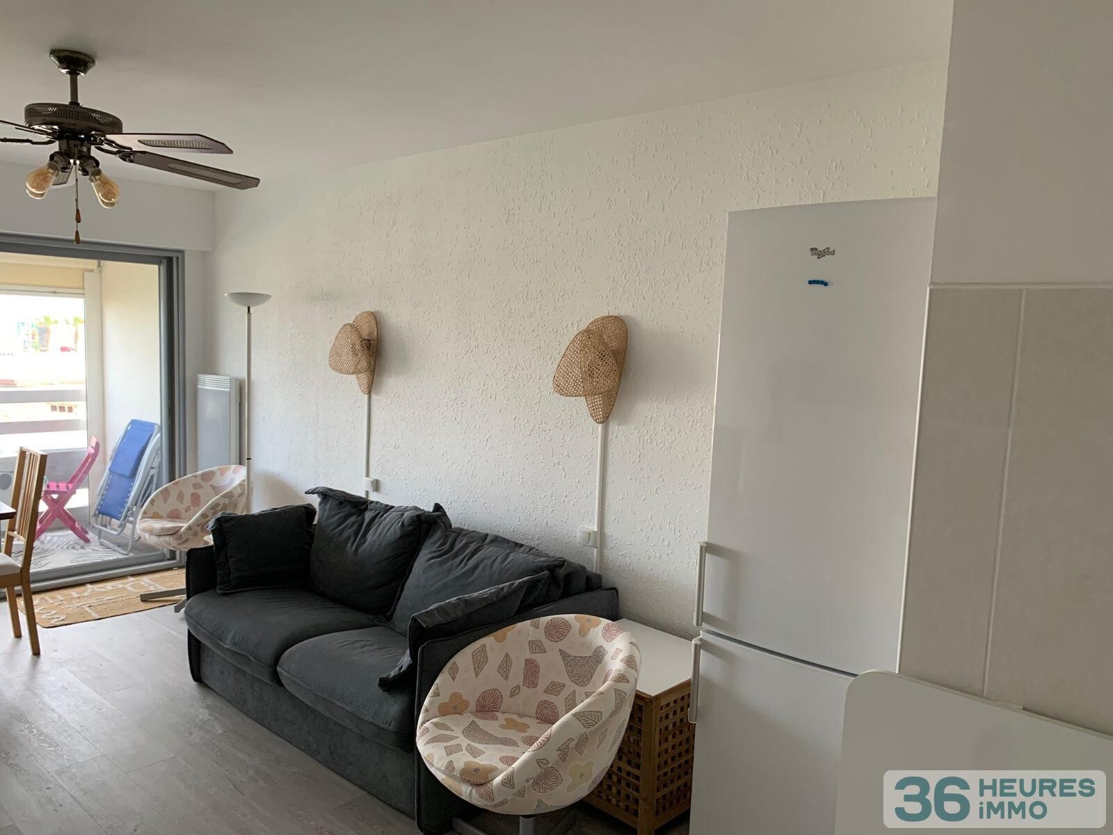 PORT SAINT ANGE APPARTEMENT 2 PIECES VUE MER