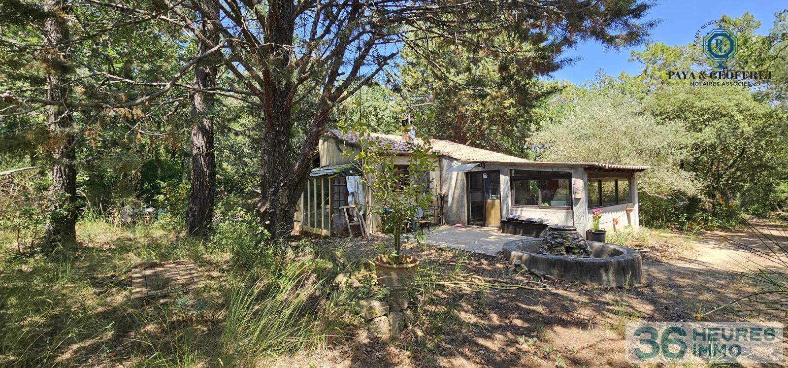 Maison à rénover de 48m² avec 3710m² de terrain à FORCALQUEIRET