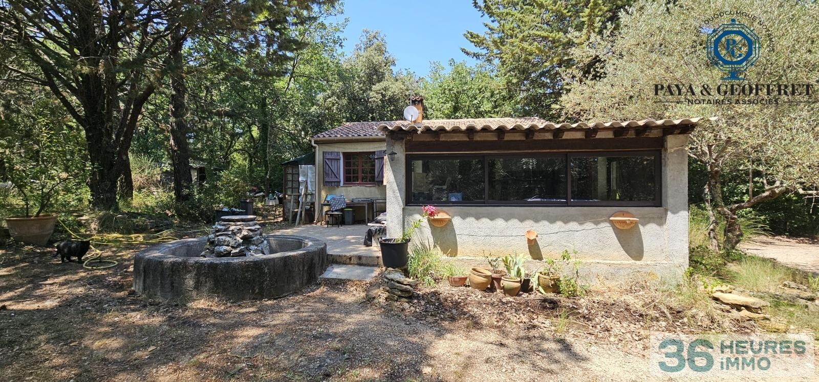 Maison à rénover de 48m² avec 3710m² de terrain à FORCALQUEIRET