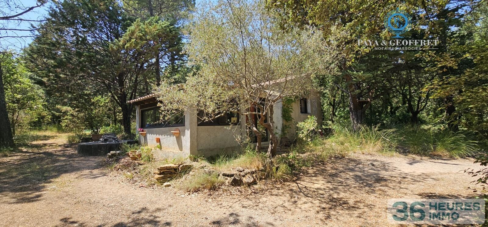 Maison à rénover de 48m² avec 3710m² de terrain à FORCALQUEIRET