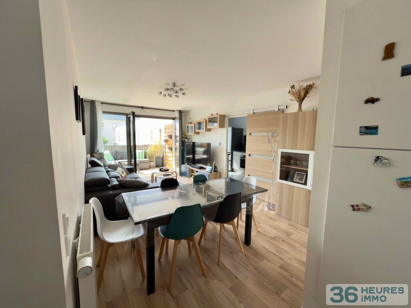 Appartement de 4 pièces avec balcons, cave et 2 parkings