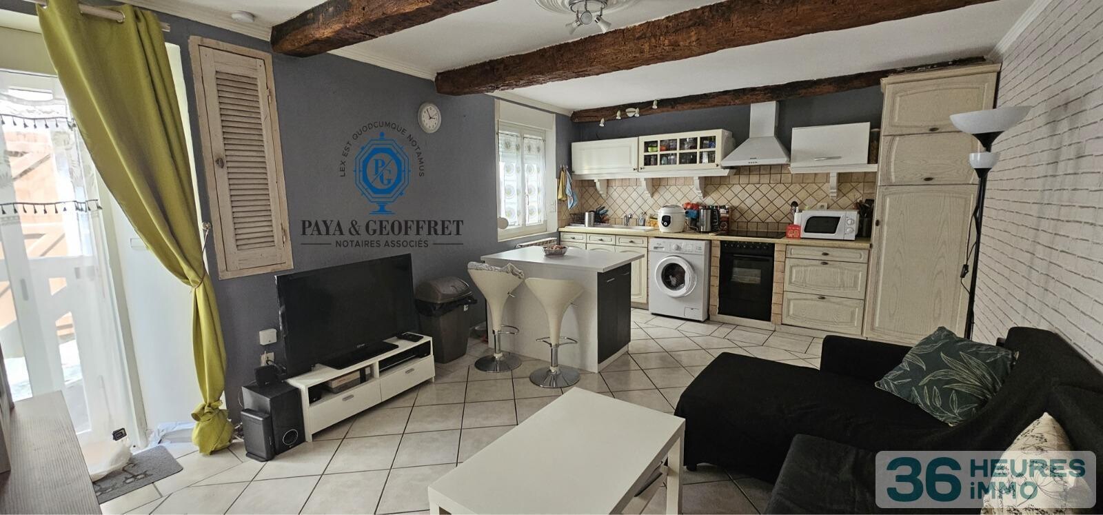 Maison de village type T2 à MAZAUGUES