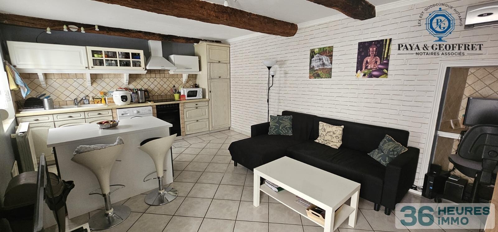 Maison de village type T2 à MAZAUGUES