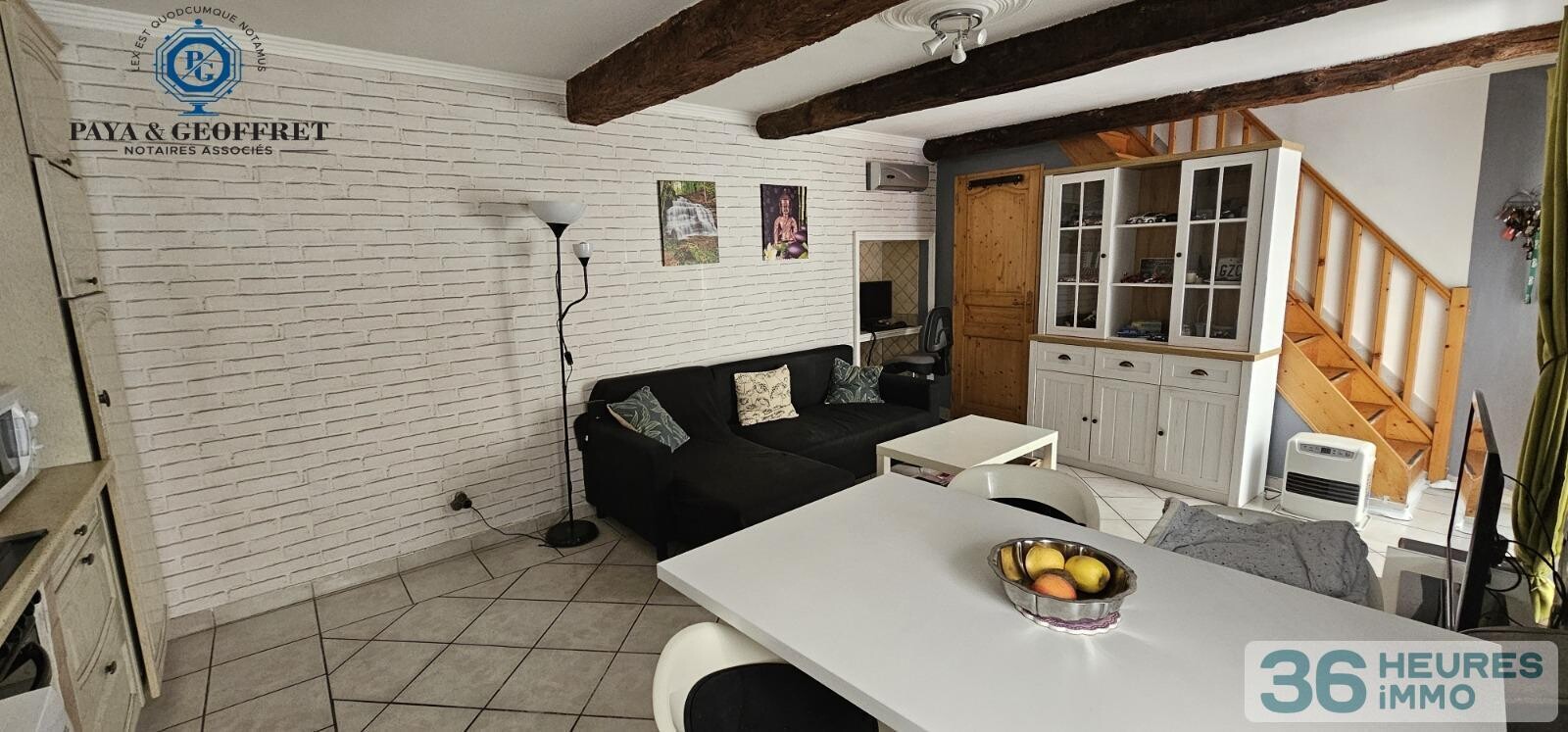 Maison de village type T2 à MAZAUGUES