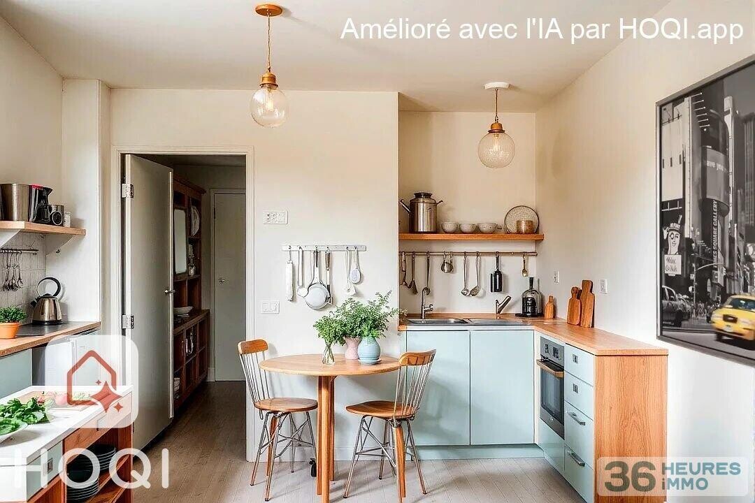 Appartement T1 de 22 m² avec Balcon