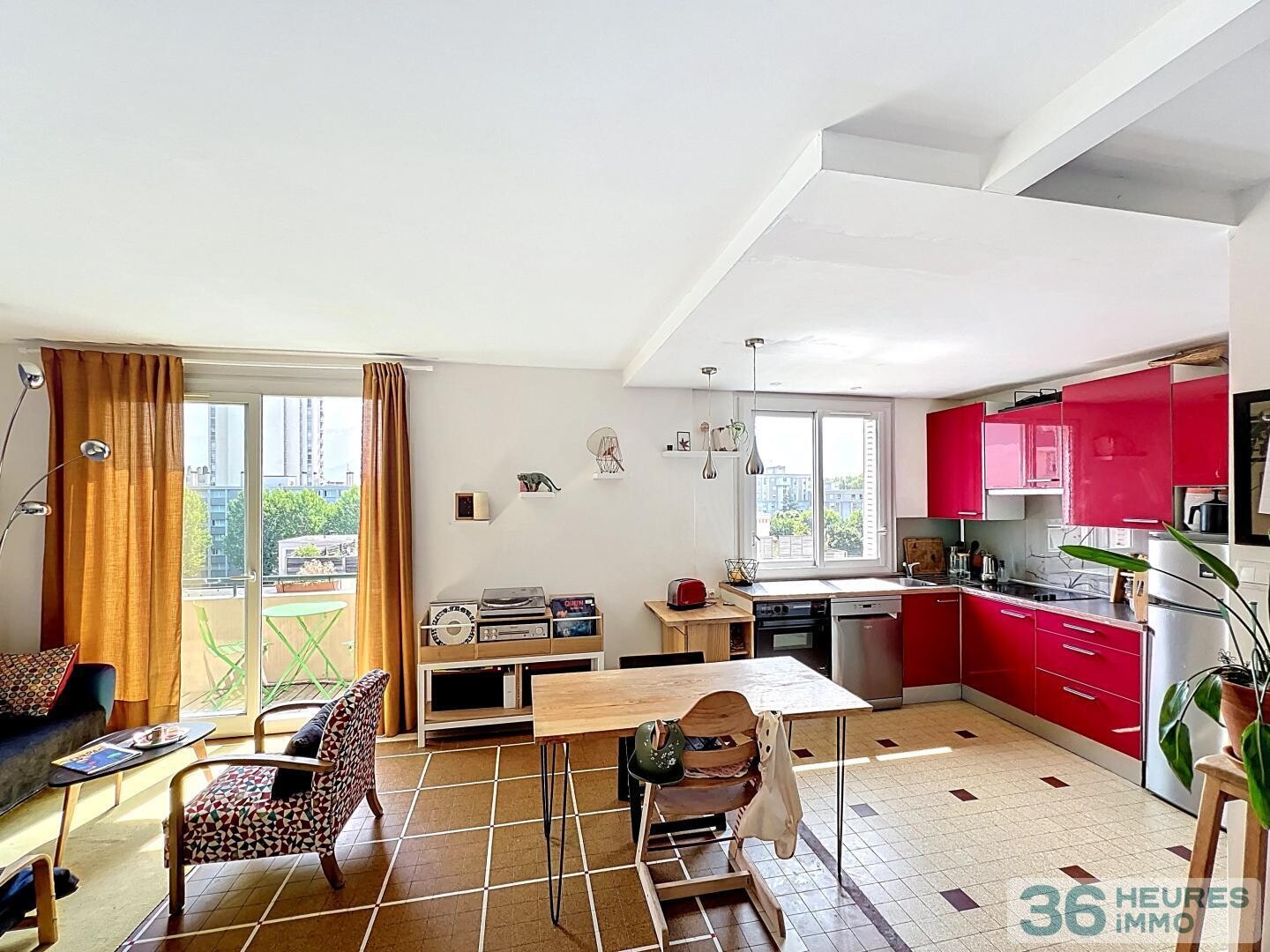 Appartement T3 dernier étage