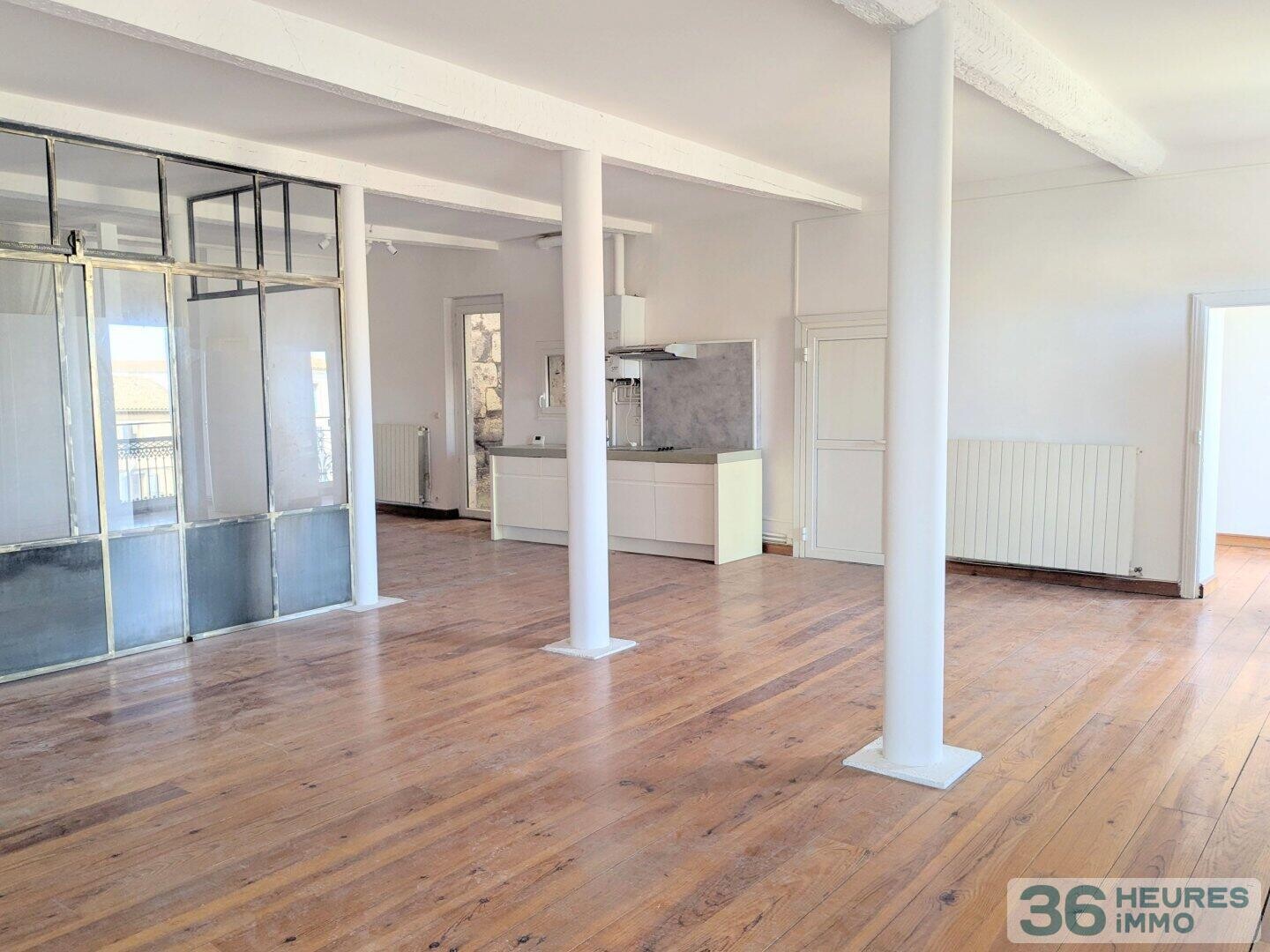 APPARTEMENT LOFT DE 98 M² AVEC COUR