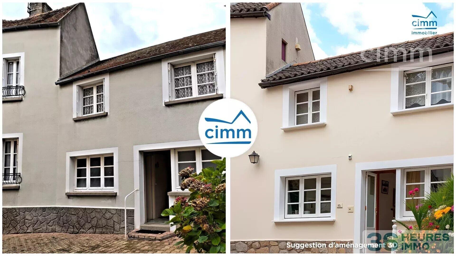 A VENDRE-MAISON ANCIENNE ROUVRAY 21530