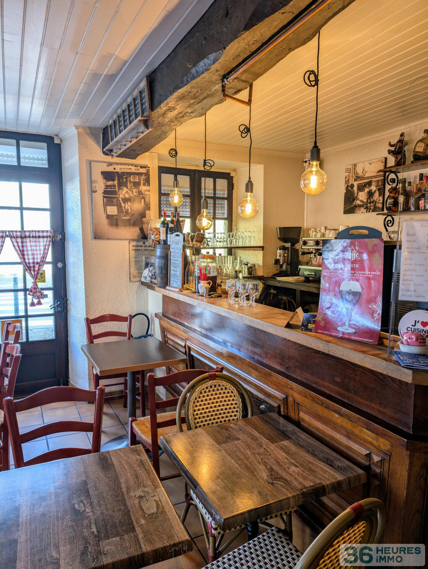 Fonds de commerce et murs commerciaux bar restaurant