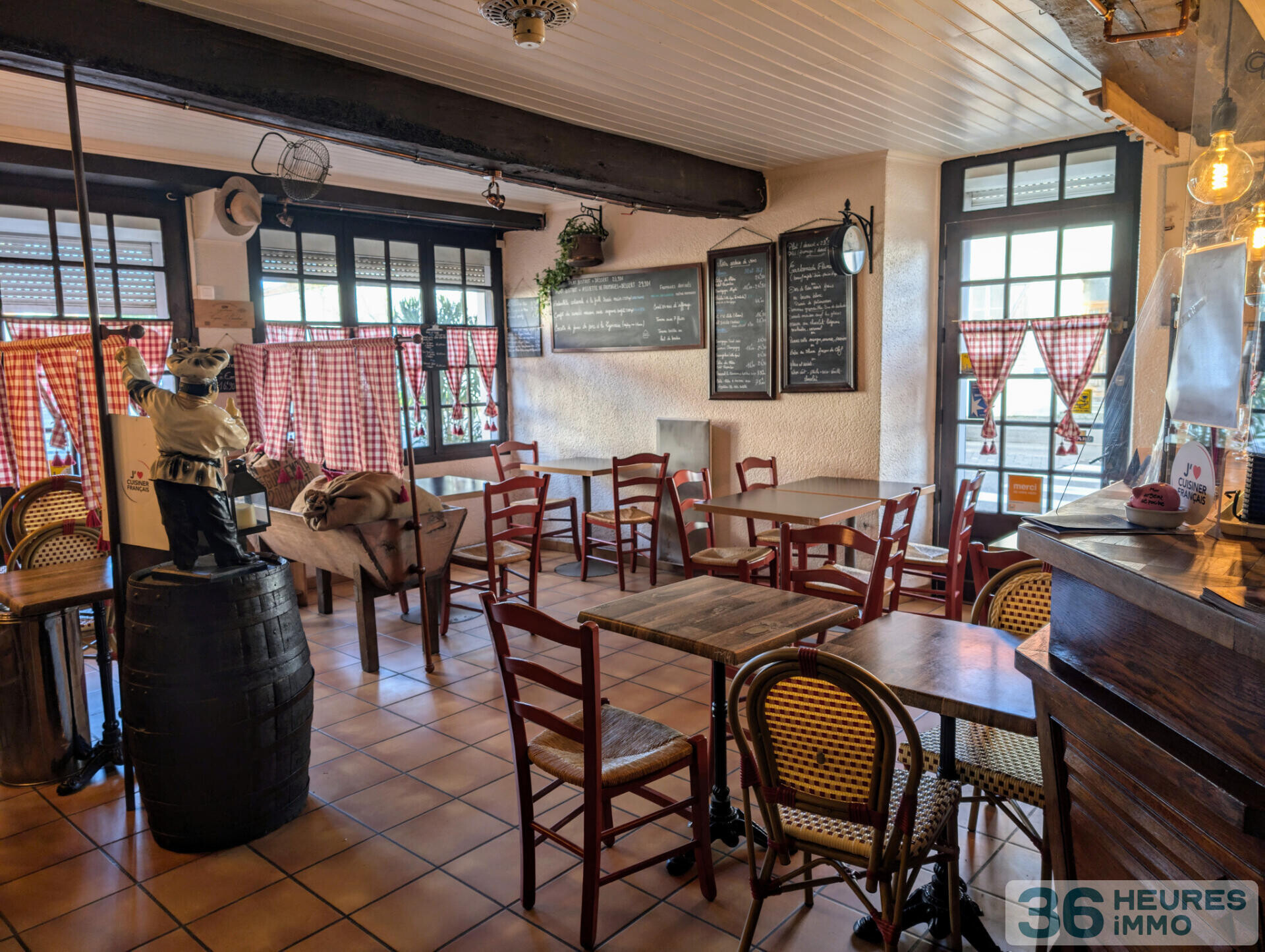 Fonds de commerce et murs commerciaux bar restaurant