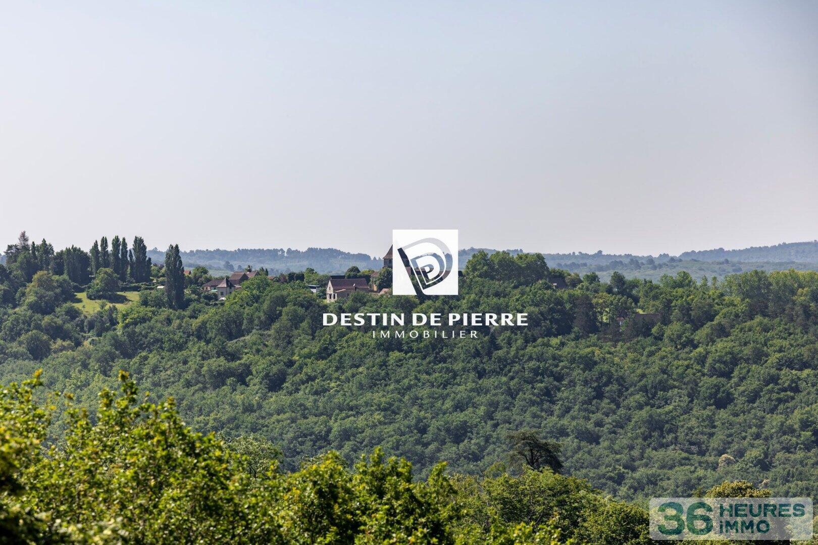 Périgord Noir - Manoir Renaissance et maison paysanne - 11 ha bois et prairies