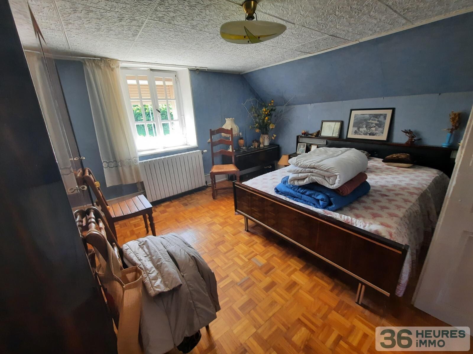 Maison cinq pièces à rénover sur 6a 21ca de terrain