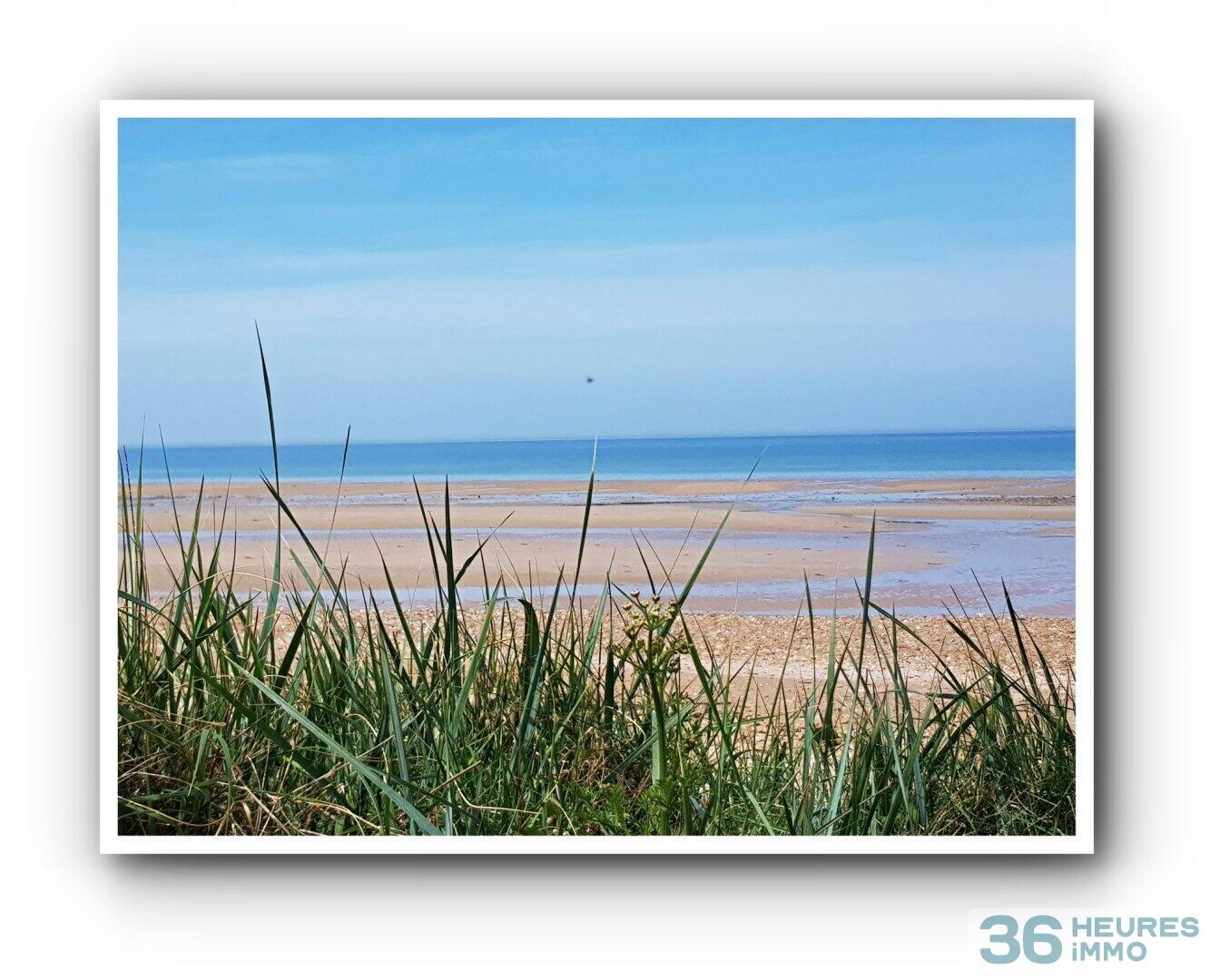  Maison 3 chambres avec jardin à 200 mètres de la plage et de la mer. 2h30 de Paris!