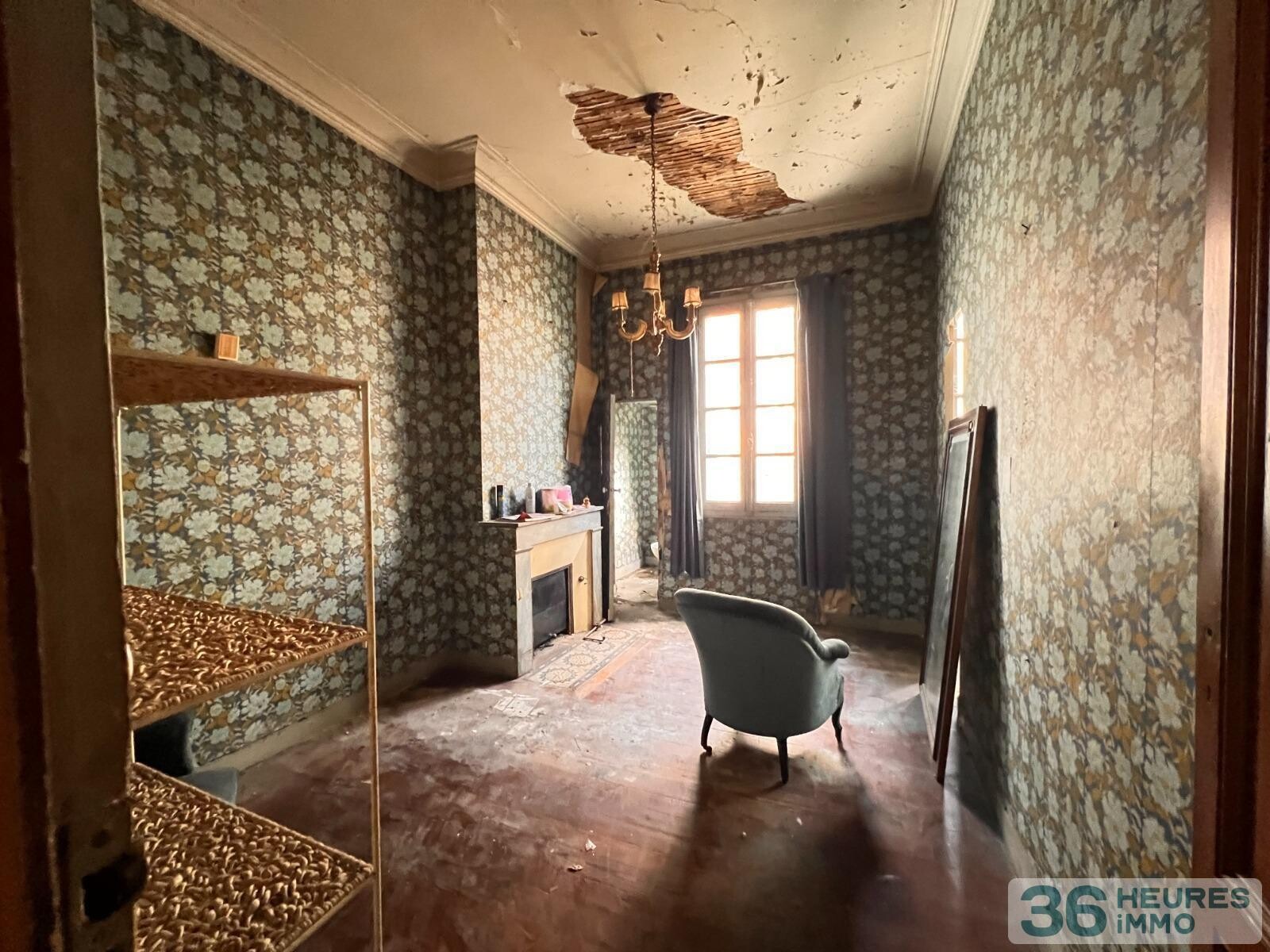 MAISON 7 PIECES . 4 CHS A RENOVER