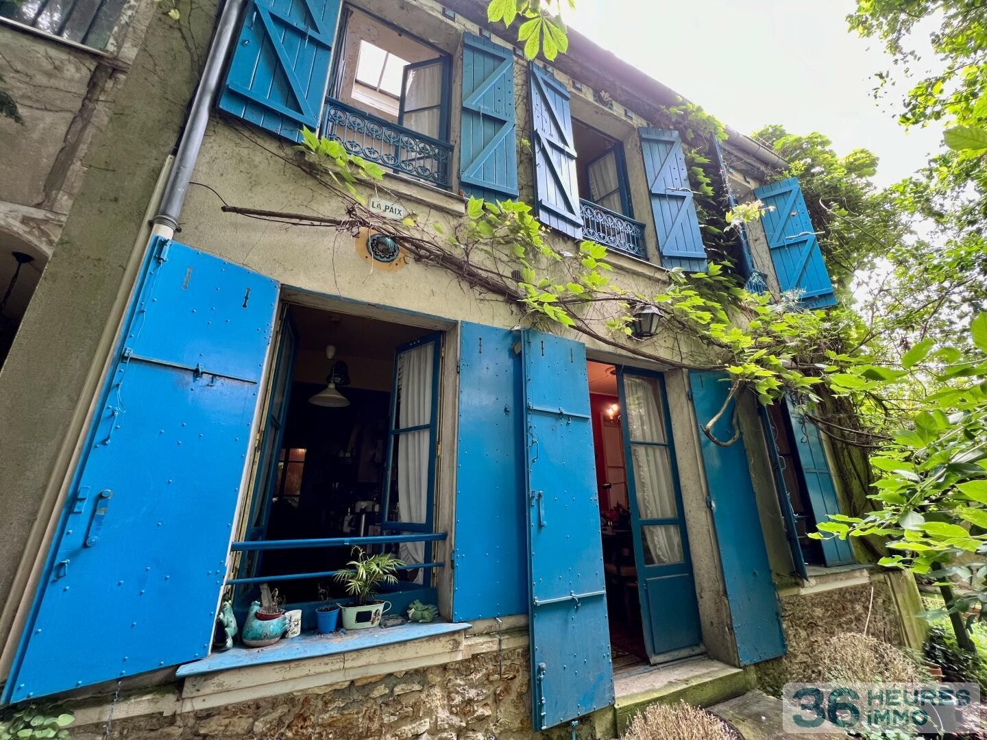 Belle maison ancienne avec terrain de 1400 m2