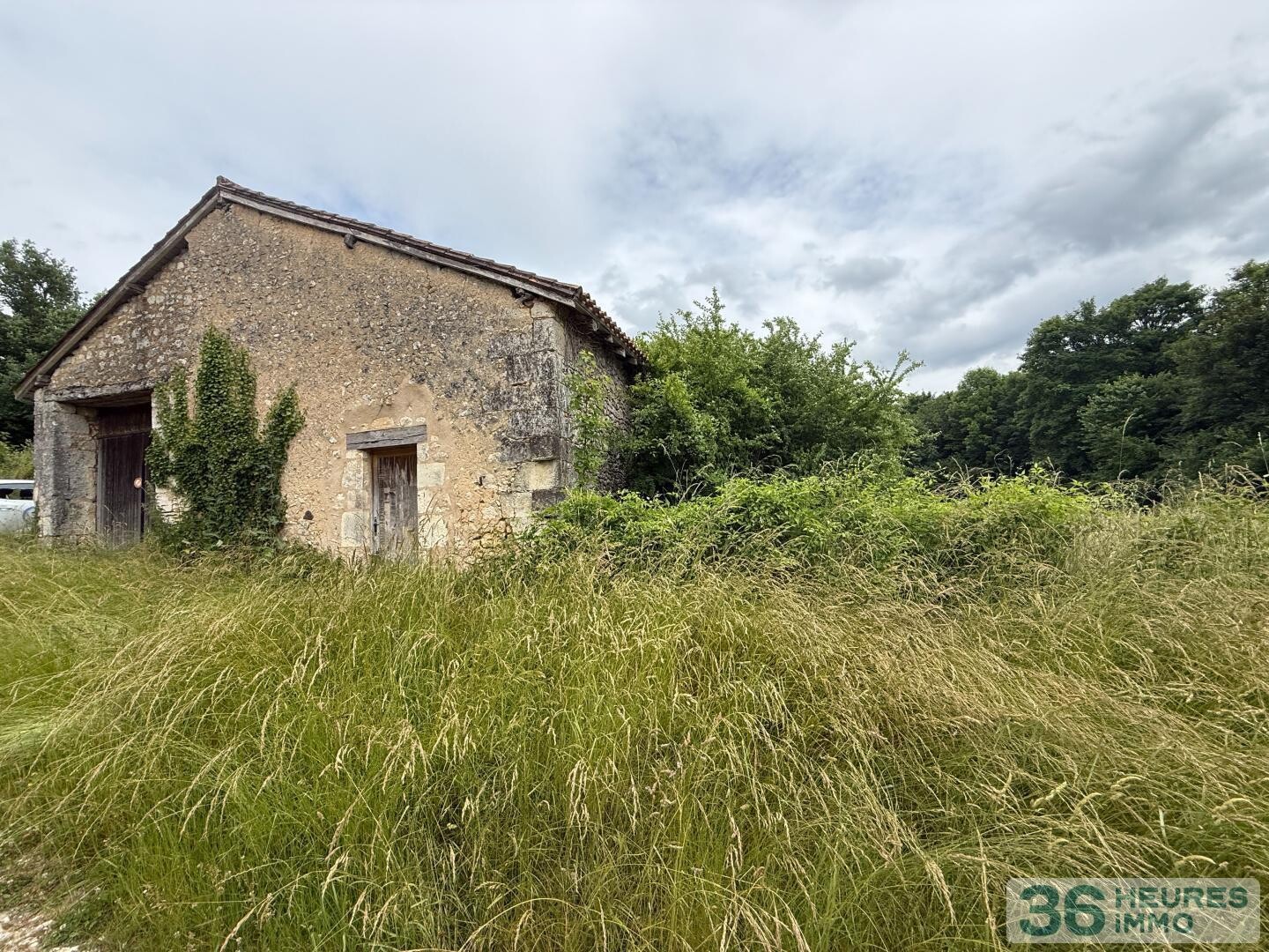 GRANGE EN PIERRES AVEC TERRAIN