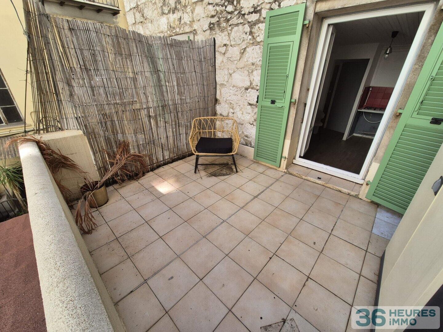 Nice centre ville - 2p Terrasse 