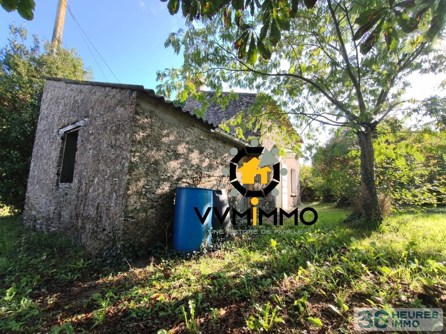 Maison en pierre à rénover 