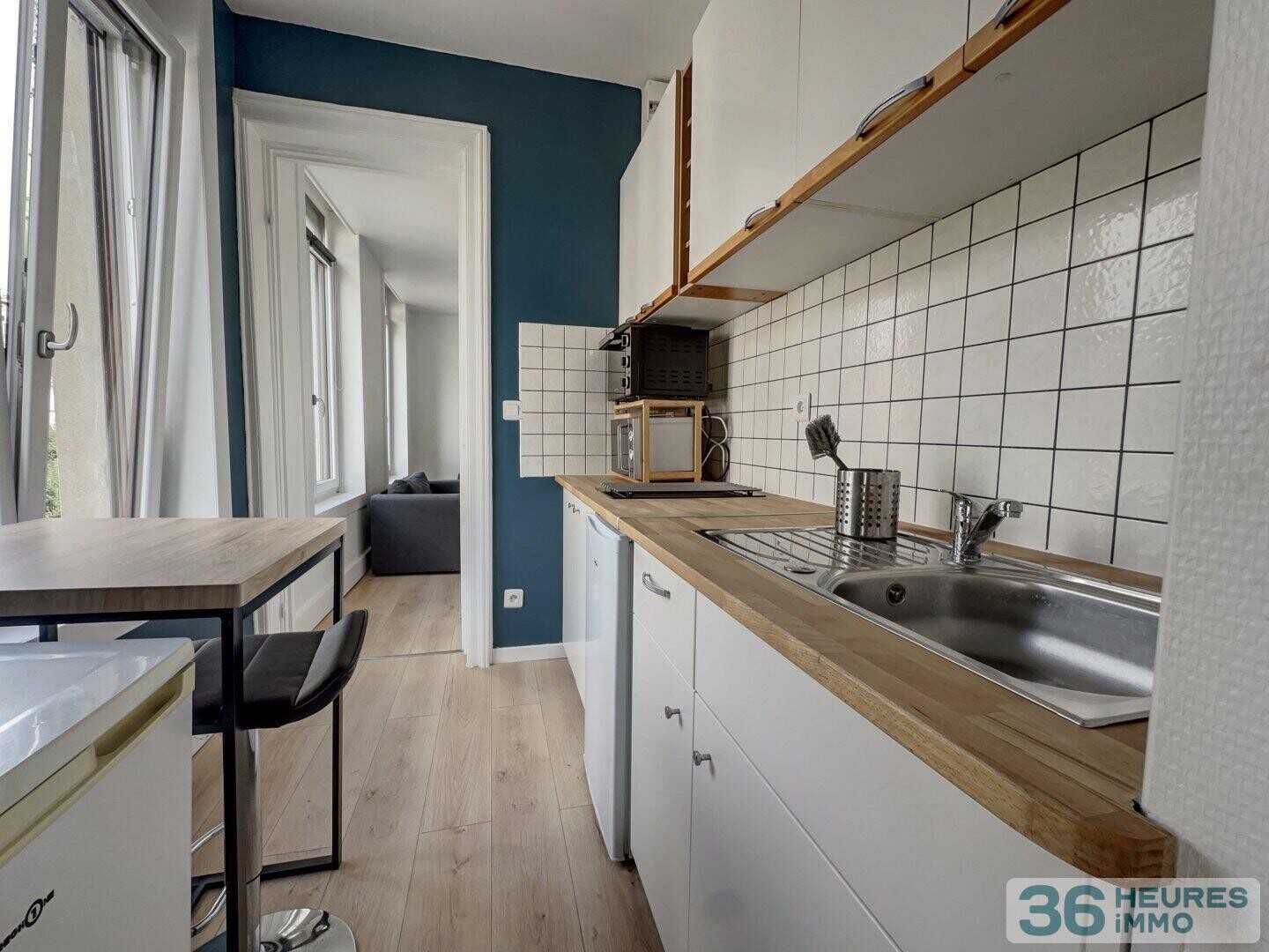 Appartement divisé en 2 studios proche Sébastopol