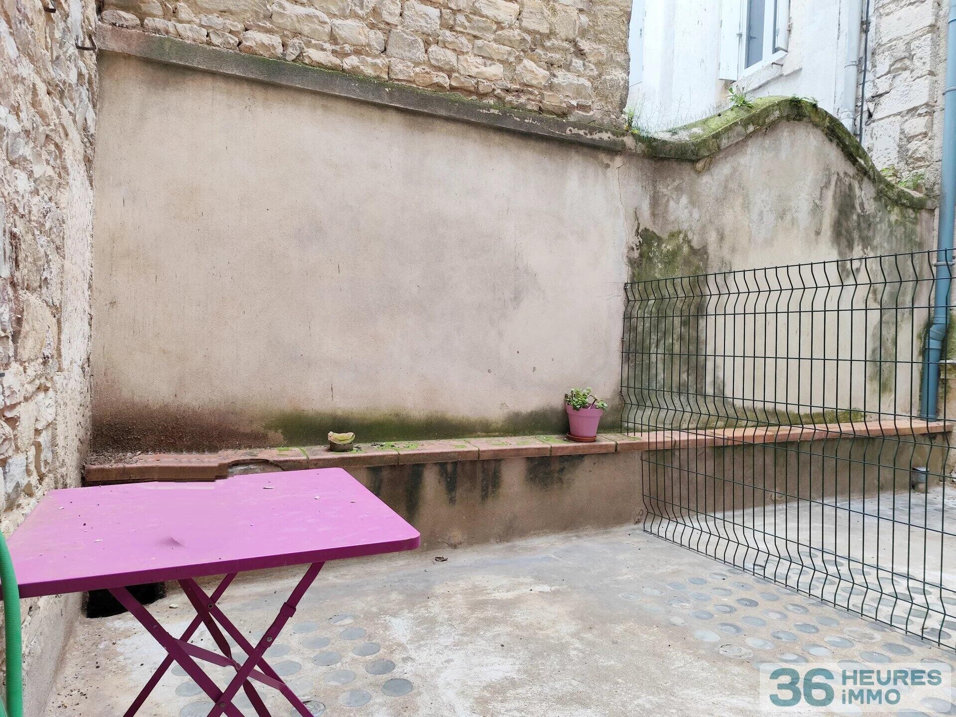 Nîmes écusson, T1 avec cour vendu loué