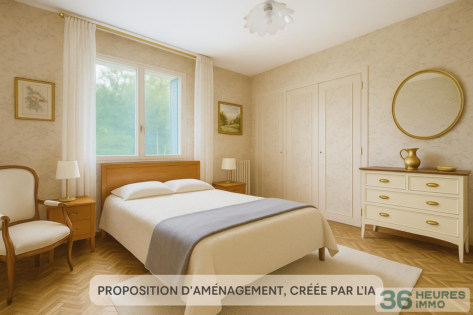 Maison avec jardin et sous-sol complet non enterré, à deux pas des commodités