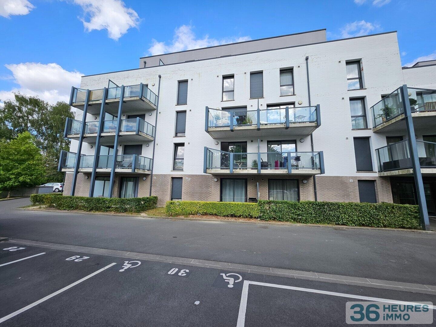 T2 récent à Marcq-en-Barœul avec terrasse et parking