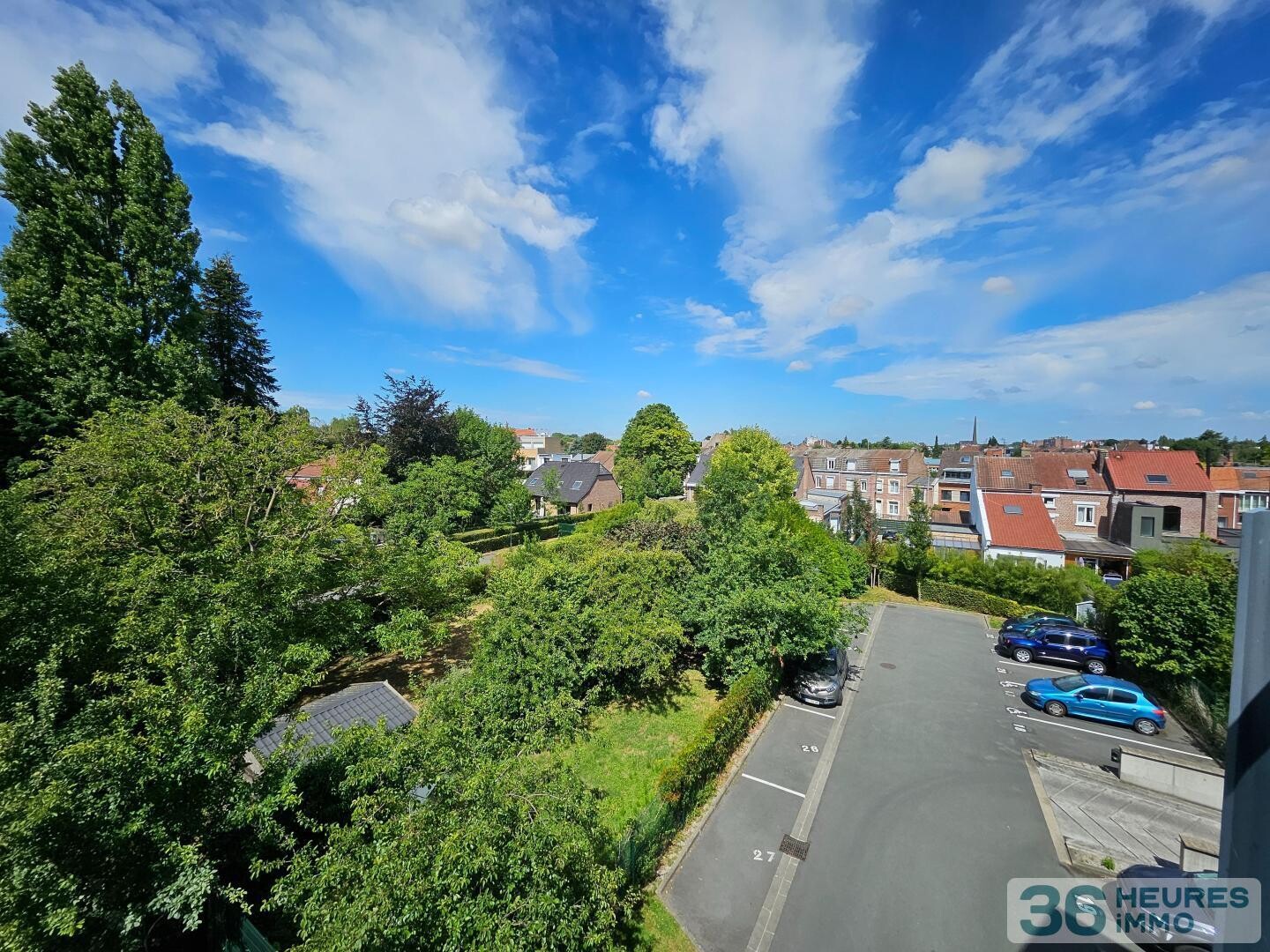 T2 récent à Marcq-en-Barœul avec terrasse et parking