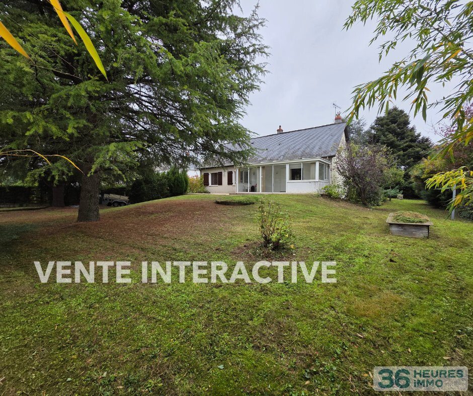 Maison de plain pied avec sous sol enterré sue 1189 m²