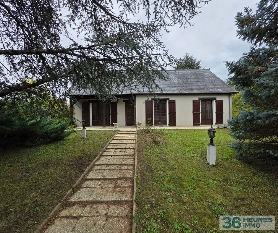 Maison de plain pied avec sous sol enterré sue 1189 m²