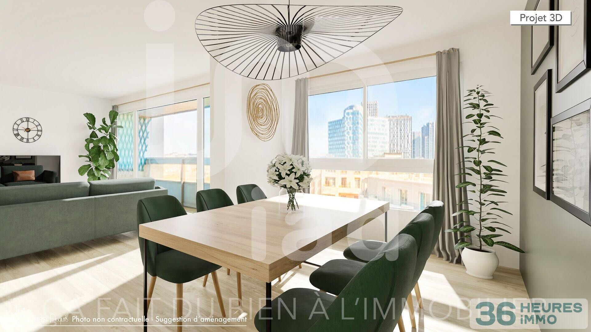 PARIS 15E – RUE BALARD – 4 PIÈCES / 96,71 M² – 7E ÉTAGE avec ASCENSEUR