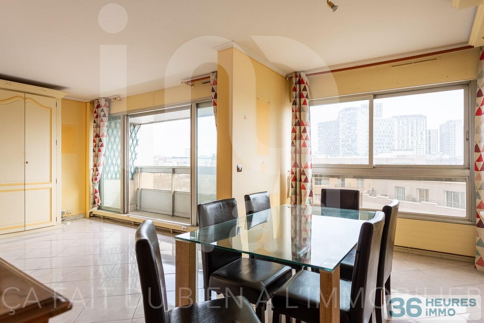 PARIS 15E – RUE BALARD – 4 PIÈCES / 96,71 M² – 7E ÉTAGE avec ASCENSEUR