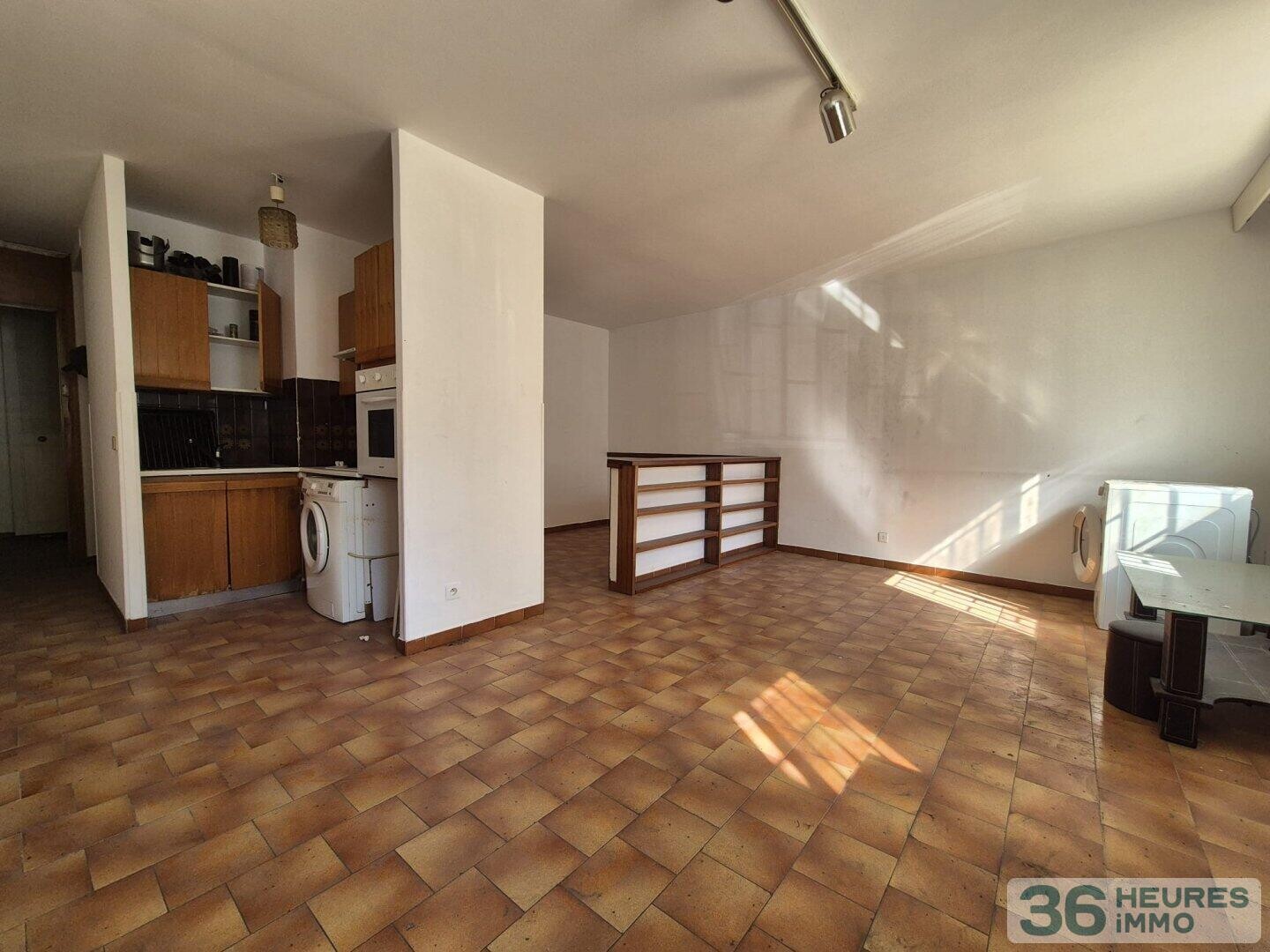 2p en RDC de 43,36m² loi carrez 