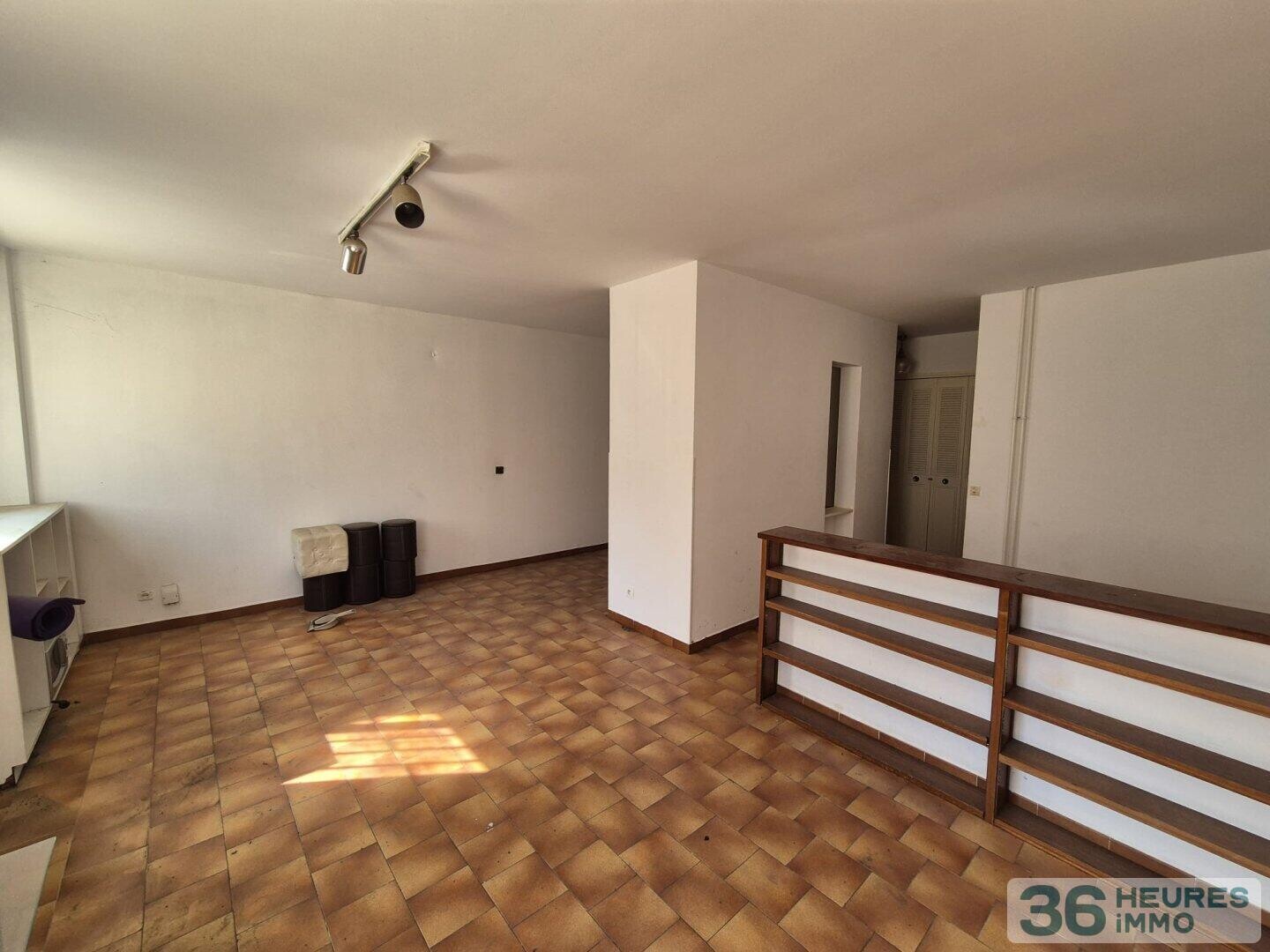 2p en RDC de 43,36m² loi carrez 